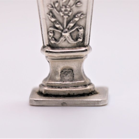 Antique French Sterling Desk/Wax Stamp - Picture 6 of 10